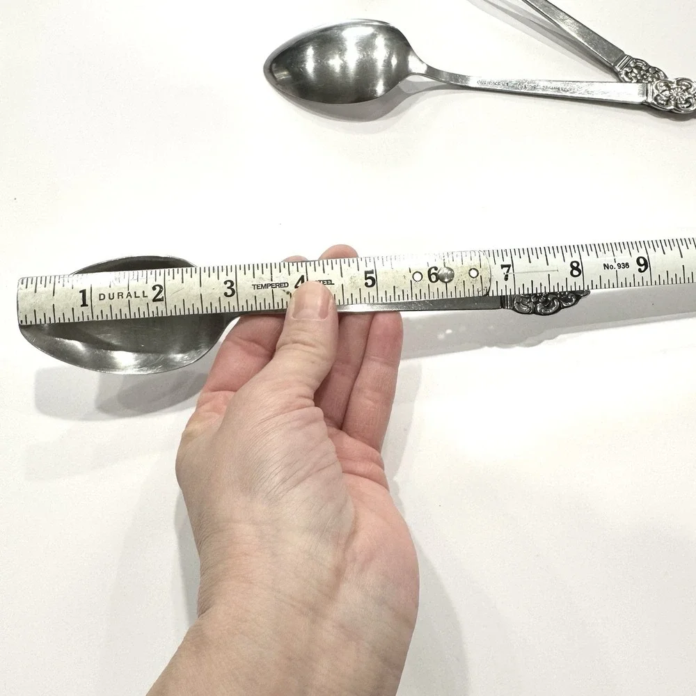 Oneida ONEIDACRAFT Deluxe NORDIC CROWN 3 Serving Spoons 8